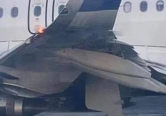 Dos aviones chocaron en el aeropuerto de Boston