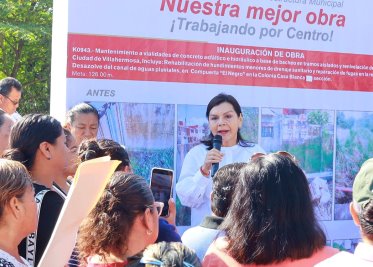Reconstruye Centro 2.2 km de pavimento en la vía Villahermosa-La Isla y mejora la movilidad