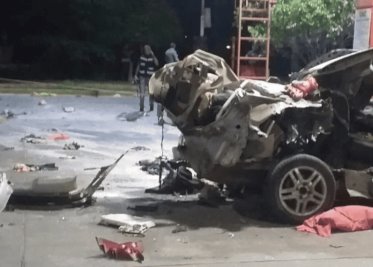 VIDEO: En Argentina explotó camioneta cargada de droga