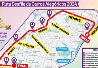 Desfile de Carros Alegóricos 2024 recorrerá ruta tradicional, el próximo 21 de abril