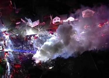 Video: Explosión por acumulación de gas destruye casa