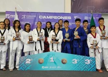 Extraordinaria actuación tuvo el taekwondo tabasqueño en Yucatán