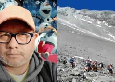 Hallan celular de José Luis Díaz, último alpinista desaparecido en Pico de Orizaba