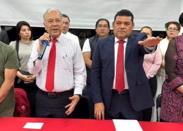 En Tabasco se ganará de manera histórica y no regresará la corrupción, afirma Javier May al rendir protesta como candidato del PT a la gubernatura