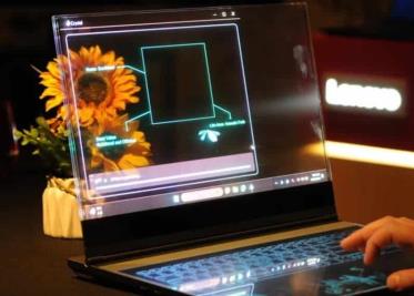 Lenovo inventa la primera laptop transparente