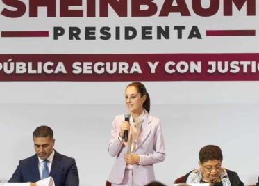 Claudia Sheinbaum ofrece paz a Guanajuato al llegar la 4T.