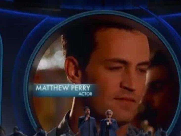 Homenajean a Matthew Perry de Friends en los Oscar