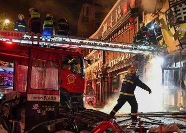 Siete fallecidos y 27 heridos saldo de una fuerte explosión en restaurante cerca de Beijing