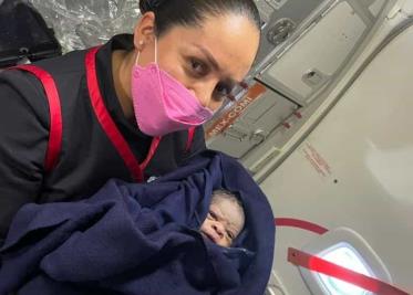 Nace Bebé en Vuelo de Aeroméxico
