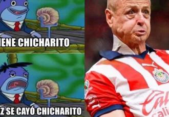Chicharito Hernández es víctima de los memes por su poco desempeño con Chivas