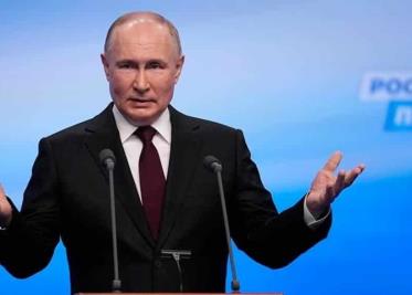 Tras victoria electoral, Putin da las gracias a los rusos: Todos somos un solo equipo