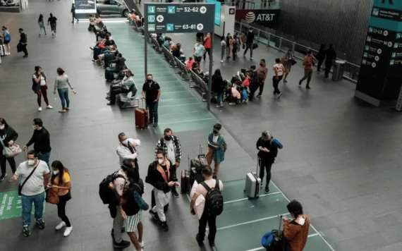 Muere pasajero en el Aeropuerto Internacional de la Ciudad de México