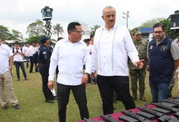 El gobernador Carlos Manuel Merino Campos encabezó el lanzamiento del operativo de Semana Santa 2024 Tabasco Seguro