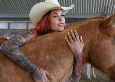 Elena Larrea, la joven que rescataba caballos en Puebla con sus ganancias de OnlyFans