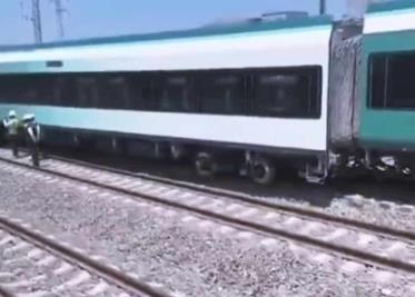 Tren Maya investiga causas de descarrilamiento de vagones en la estación Tixkokob, Yucatán