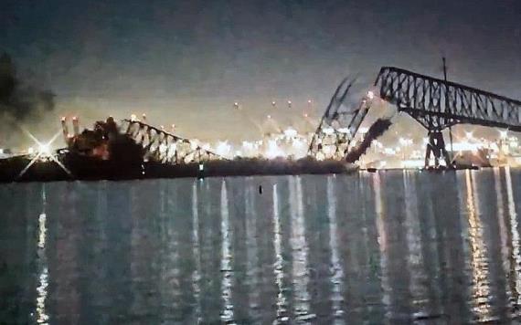 Así era el puente que colapsó a causa de un carguero en Baltimore; ¿qué conectaba y cuándo se construyó?