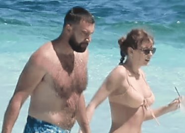Así lucieron Taylor Swift y Travis Kelce en sus vacaciones por las Bahamas