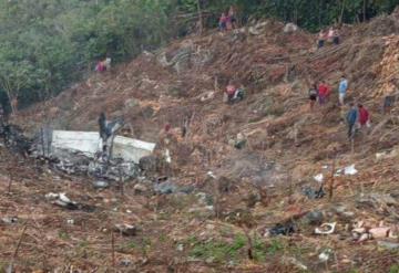 Lamentable tragedia ocurre en la sierra de Salto de Agua Chiapas; se cae una aeronave que era tripulada por el diputado Juan Carlos Montes de Oca y su familia.