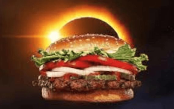 Burger King regalará hamburguesas para festejar eclipse solar