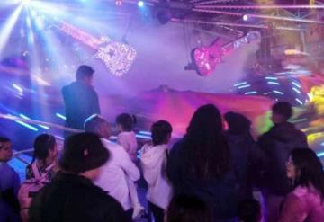 Se desploma juego infantil en Feria de la Huasteca Potosina y deja al menos nueve lesionados