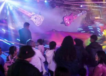Se desploma juego infantil en Feria de la Huasteca Potosina y deja al menos nueve lesionados