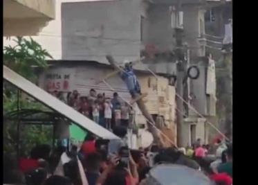 Detienen al exluchador Shocker por daños en hotel del Centro Histórico de Oaxaca