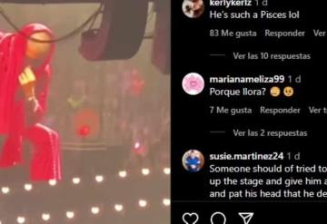 Bad Bunny llora en pleno concierto; tengo días tristes