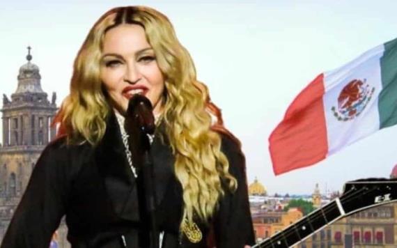 Madonna esta en México y fue captada en su llegada a la ciudad