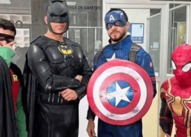 El Club America se vistió de héroe visitando a niños en Hospital Pediátricos