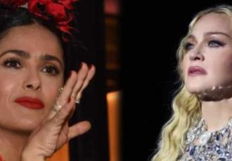 Salma Hayek fue la invitada especial en el último concierto de Madonna en la gira de CDMX