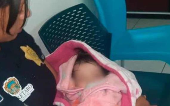Madre encargó a su bebé en caseta de vigilancia y no regresó por ella en Querétaro