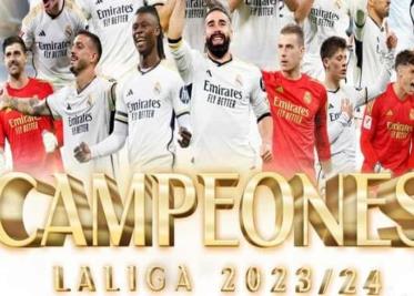 Real Madrid campeón de La Liga de España
