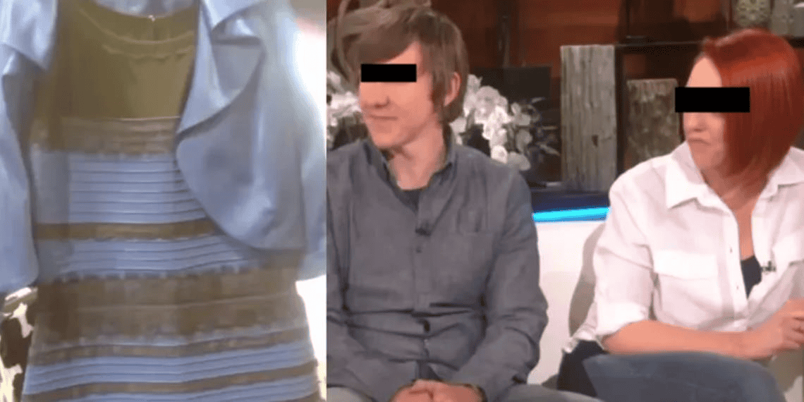 Hombre del vestido viral dorado o azul se declara culpable; estranguló a su esposa