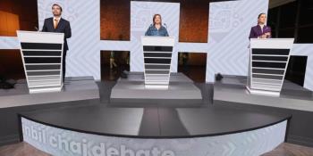 Claudia Sheinbaum ganó el tercer debate, consideran encuestadoras