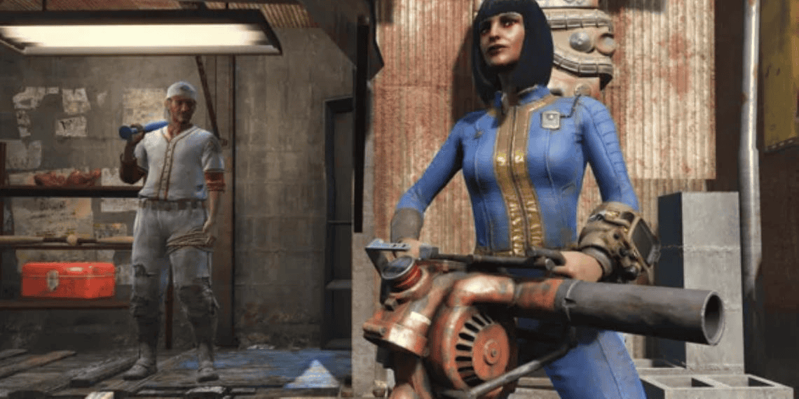 Una madre de 53 años decidió jugar Fallout 4 después de ver la serie