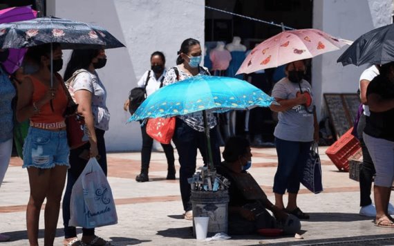 Temperaturas superiores a los 45 °C en once entidades del país