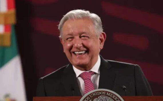 López Obrador revela que ayer habló con Sheinbaum para felicitarla; estoy muy contento, dice