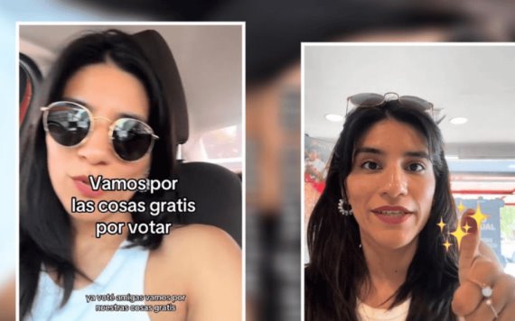 Critican a influencer por aprovechar todas las ofertas tras votar: pura gastadera de gasolina