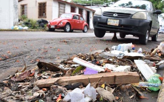 Exhortan a no tirar basura en la calle ante inicio de lluvias