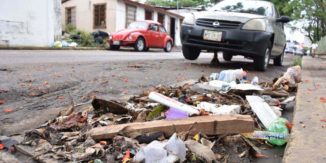 Exhortan a no tirar basura en la calle ante inicio de lluvias