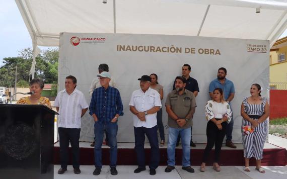 ¡Compromiso cumplido! gobierno de Comalcalco inaugura obra de pavimentación con concreto hidráulico en la colonia Carlos A. Madrazo