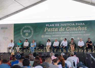 Daños en puente que pasa sobre el Tren Maya en Maxcanú, Yucatán