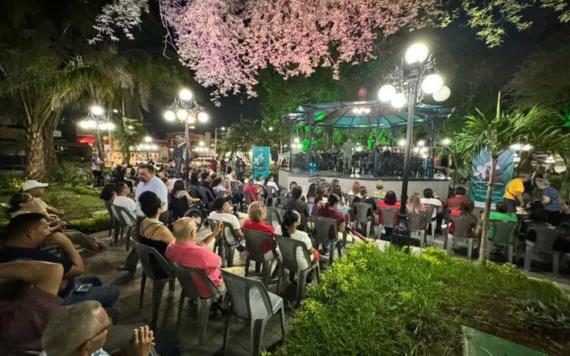 Espectacular concierto de la Banda de Música de la VII Región Militar en parque Manuel Mestre