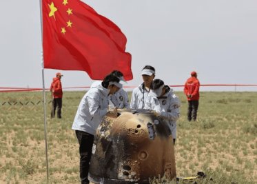 China toma muestras del lado oculto de la Luna