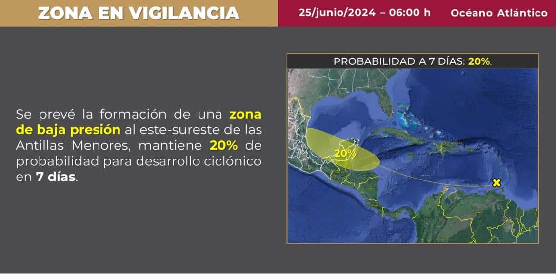 Alerta de lluvias intensas en ocho estados para este martes: SMN