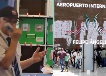 Piloto de Viva Aerobus llama chaifa al AIFA y video se viraliza; aerolínea no se pronuncia