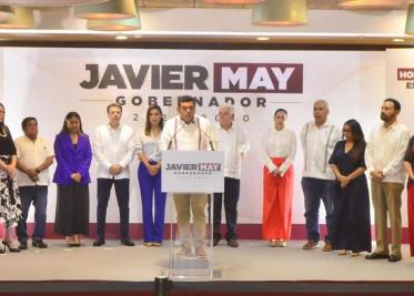 Afirma Javier May, que su gabinete estará al servicio del pueblo