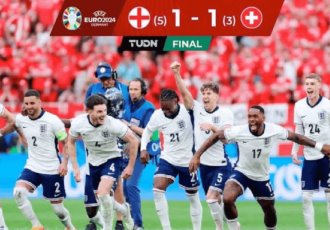 Inglaterra vence a Suiza en penales y se clasifica a las semifinales de la Eurocopa 2024