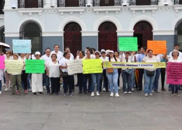 Marchan médicos contra inseguridad y piden quitar cargo de homicidio a ginecóloga