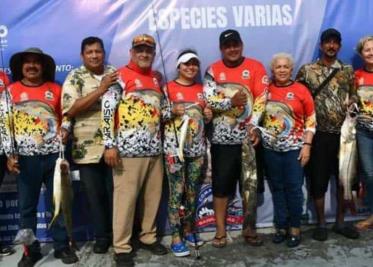 Ganador en el 12vo. Torneo de Pesca de orilla especies varias